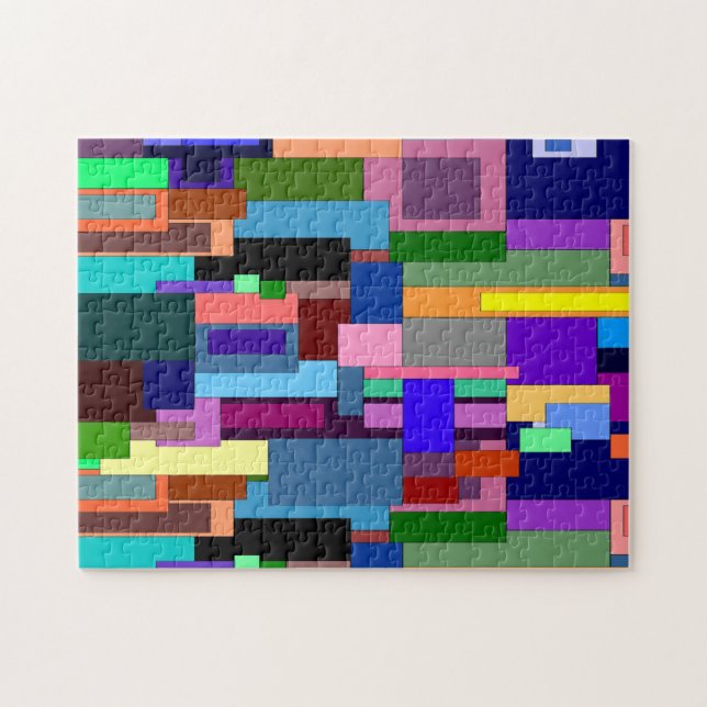 Modern Art Puzzle Pussel (Horisontell)