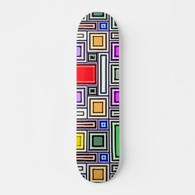 Modern Art Skateboard Deck (Framsida)