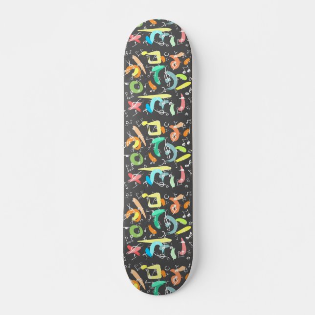 Modern Art Skateboard Deck (Framsida)