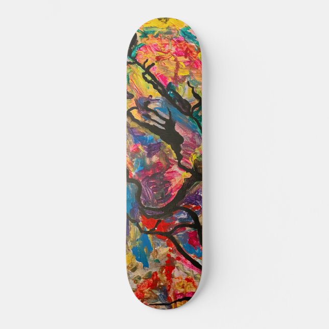 Modern Art Skateboard - Kampens träd (Framsida)