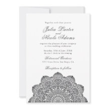 Modern Artistic Motif Style Mandala Wedding
