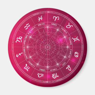 Modern astrologi rullar zodiacgåvan magnet