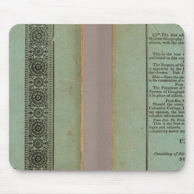 Modern atlas musmatta (Framsidan)