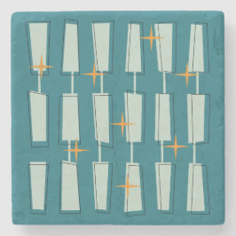 Modern atomblockssköldar i mitten av århundradet, stenunderlägg