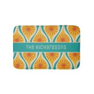 Modern atomdroppar, Retro-Personlig i mitten av år Badrumsmatta