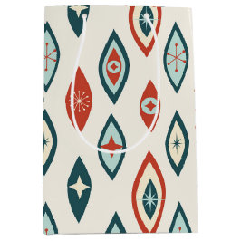 Modern atomform Red, Aqua, Teal