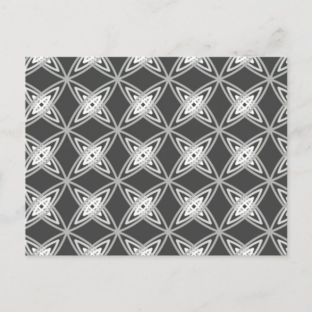 Modern atomutskrift i mitten av århundradet - kol- vykort (Framsida)