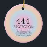 Modern Aura Angel Numerlogy 444 Julgransprydnad Keramik<br><div class="desc">En uppmjukande utformning av andlig,  med nummer 444,  ett nummer,  som symboliserar att du skyddas av Universe och dina andlig-guider,  oavsett vilka svårigheter du har ansikte.</div>
