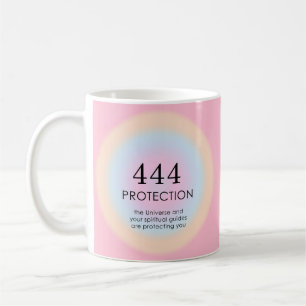 Modern Aura Angel Numerlogy 444 Kaffemugg