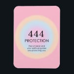 Modern Aura Angel Numerlogy 444 Magnet<br><div class="desc">En uppmjukande utformning av andlig,  med nummer 444,  ett nummer,  som symboliserar att du skyddas av Universe och dina andlig-guider,  oavsett vilka svårigheter du har ansikte.</div>