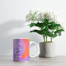 Modern aura-färggradienttypografi