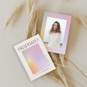 Modern aura-rosa, färgstark typografi, foto gigly