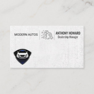 Modern Autos Delar och tjänster Visitkort