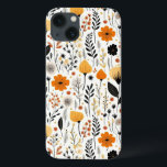 Modern Autumn Fall Boho Botanical Blommigt<br><div class="desc">Modern höstfälla botaniska Blommigten boho Mönster</div>