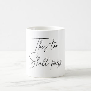 Modern även detta skall passera kaffemugg