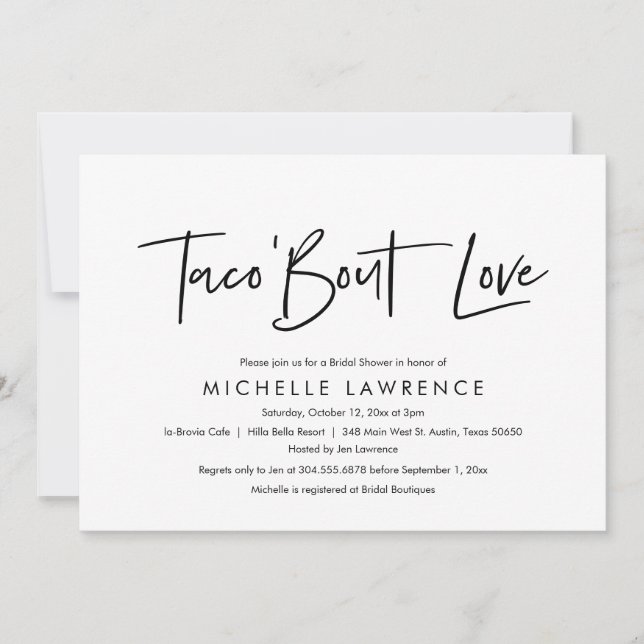 Modern Avslappnad, roligt och lekfull Möhippa Part Inbjudningar (Framsida)