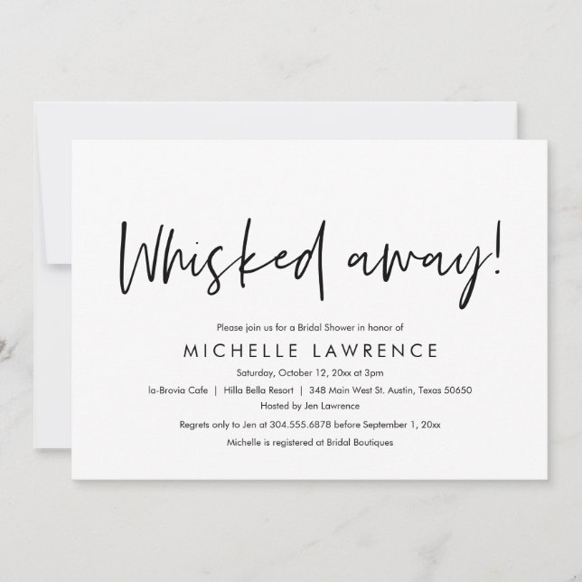 Modern Avslappnad, roligt och lekfull Möhippa Part Inbjudningar (Framsida)