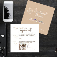 Modern avtalad Elegant med QRcode