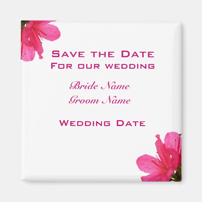 Modern Azalea Magnet (Framsidan)