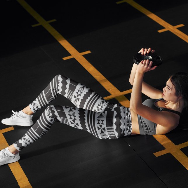 Modern aztec Art Leggings (Skapare uppladdad)