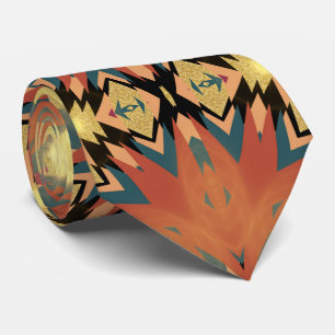 Modern Aztekisk Guld Boho Fusion Slips