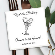 Modern B&W-jägare till 30 år Napkin