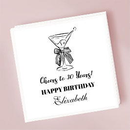 Modern B&W-jägare till 30 år Napkin Pappersservett