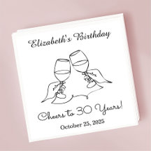 Modern B&W-jägare till 30 år Napkin