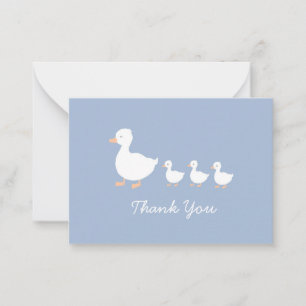 Modern Baby Duckling-Tack-platta kort