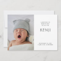 Modern Baby födelsedag