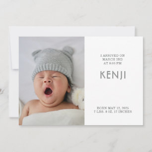 Modern Baby födelsedag