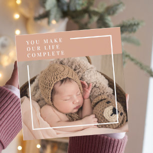 Modern Baby Photo Du gör mitt liv till en komple