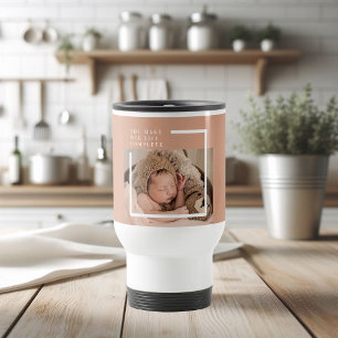 Modern Baby Photo   Du gör mitt liv till en komple Resemugg