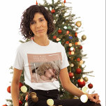 Modern Baby Photo | Du gör mitt liv till en komple T Shirt<br><div class="desc">Modern Baby Photo | Du gör mitt liv till en komplett gåva</div>
