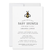 Modern Baby Shower för blivande mamma