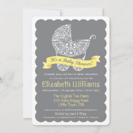 Modern Baby Shower Inbjudan