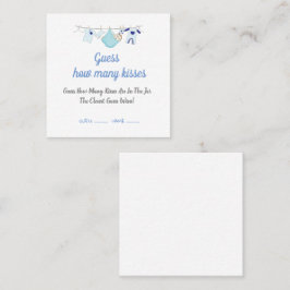 Modern babydusch anger hur många sjukförsäkringsko fyrkantigt visitkort