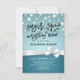 Modern babystölder, socker och spis och allt som p inbjudningar