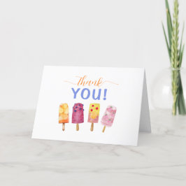 Modern babystövel för fruktisgräs tack kort