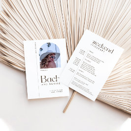 Modern "Bach & Boujee" Bachelorette Inbjudningar
