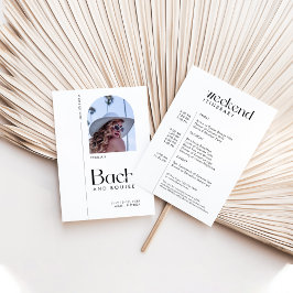 Modern "Bach & Boujee" Bachelorette Inbjudningar