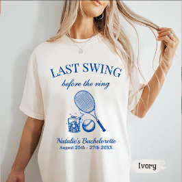 Modern Bach Sista Svängningen Innan Förlovningsrin T Shirt