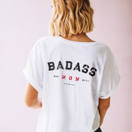 Modern BADASS MAMMA Single Strong Mamma Women T-Sh T Shirt