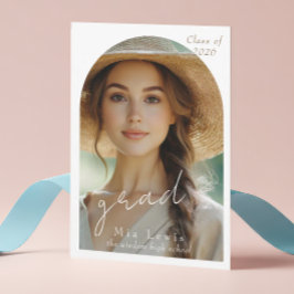 Modern Båg Foto Examen Meddelande