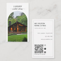 Modern båge QR-kod Semesteruthyrning Gästhus