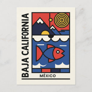 Modern Baja Kalifornien Vykort