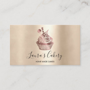 Modern bakerikaka Chef Catering Sweets Pastry Visitkort