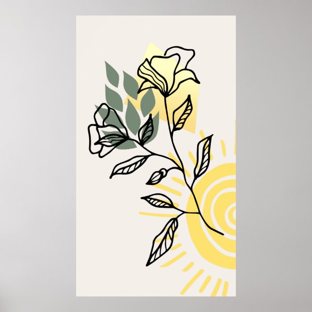 Modern bakgrundsdesign för trendiget poster (Framsidan)