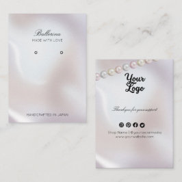 Modern bakgrundsinformation visitkort