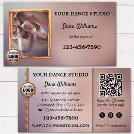 Modern Ballettdansstudio Visitkort